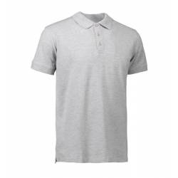 ARBEITS-POLO-SHIRT HERREN | STRETCH 525 von ID / Farbe: grau / 95% BAUMWOLLE 5% ELASTHAN - | MEIN-KASACK.de | kasack | k