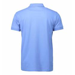 ARBEITS-POLO-SHIRT HERREN | STRETCH 525 von ID / Farbe: hellblau / 95% BAUMWOLLE 5% ELASTHAN - | MEIN-KASACK.de | kasack