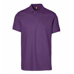 ARBEITS-POLO-SHIRT HERREN | STRETCH 525 von ID / Farbe: lila / 95% BAUMWOLLE 5% ELASTHAN - | MEIN-KASACK.de | kasack | k