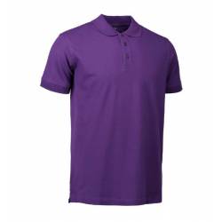 ARBEITS-POLO-SHIRT HERREN | STRETCH 525 von ID / Farbe: lila / 95% BAUMWOLLE 5% ELASTHAN - | MEIN-KASACK.de | kasack | k