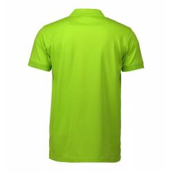 ARBEITS-POLO-SHIRT HERREN | STRETCH 525 von ID / Farbe: lime / 95% BAUMWOLLE 5% ELASTHAN - | MEIN-KASACK.de | kasack | k