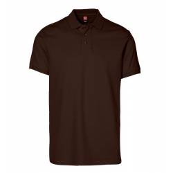 ARBEITS-POLO-SHIRT HERREN | STRETCH 525 von ID / Farbe: mokka / 95% BAUMWOLLE 5% ELASTHAN - | MEIN-KASACK.de | kasack | 