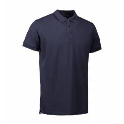 ARBEITS-POLO-SHIRT HERREN | STRETCH 525 von ID / Farbe: navy / 95% BAUMWOLLE 5% ELASTHAN - | MEIN-KASACK.de | kasack | k