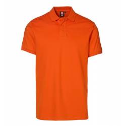 ARBEITS-POLO-SHIRT HERREN | STRETCH 525 von ID / Farbe: orange / 95% BAUMWOLLE 5% ELASTHAN - | MEIN-KASACK.de | kasack |