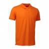 ARBEITS-POLO-SHIRT HERREN | STRETCH 525 von ID / Farbe: orange / 95% BAUMWOLLE 5% ELASTHAN - | MEIN-KASACK.de | kasack |