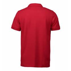 ARBEITS-POLO-SHIRT HERREN | STRETCH 525 von ID / Farbe: rot / 95% BAUMWOLLE 5% ELASTHAN - | MEIN-KASACK.de | kasack | ka