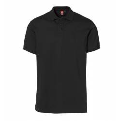 ARBEITS-POLO-SHIRT HERREN | STRETCH 525 von ID / Farbe: schwarz / 95% BAUMWOLLE 5% ELASTHAN - | MEIN-KASACK.de | kasack 