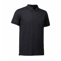 ARBEITS-POLO-SHIRT HERREN | STRETCH 525 von ID / Farbe: schwarz / 95% BAUMWOLLE 5% ELASTHAN - | MEIN-KASACK.de | kasack 