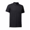 ARBEITS-POLO-SHIRT HERREN | STRETCH 525 von ID / Farbe: schwarz / 95% BAUMWOLLE 5% ELASTHAN - | MEIN-KASACK.de | kasack 