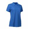 ARBEITS-POLO-SHIRT DAMEN | STRETCH 527 von ID / Farbe: azur / 95% BAUMWOLLE 5% ELASTHAN - | MEIN-KASACK.de | kasack | ka