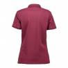 ARBEITS-POLO-SHIRT DAMEN | STRETCH 527 von ID / Farbe: bordeaux / 95% BAUMWOLLE 5% ELASTHAN - | MEIN-KASACK.de | kasack 