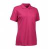 ARBEITS-POLO-SHIRT DAMEN | STRETCH 527 von ID / Farbe: cerise / 95% BAUMWOLLE 5% ELASTHAN - | MEIN-KASACK.de | kasack | 