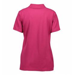 ARBEITS-POLO-SHIRT DAMEN | STRETCH 527 von ID / Farbe: cerise / 95% BAUMWOLLE 5% ELASTHAN - | MEIN-KASACK.de | kasack | 