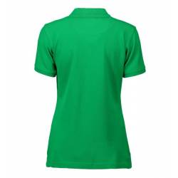 ARBEITS-POLO-SHIRT DAMEN | STRETCH 527 von ID / Farbe: grün / 95% BAUMWOLLE 5% ELASTHAN - | MEIN-KASACK.de | kasack | ka