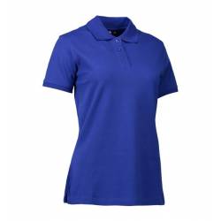 ARBEITS-POLO-SHIRT DAMEN | STRETCH 527 von ID / Farbe: königsblau / 95% BAUMWOLLE 5% ELASTHAN - | MEIN-KASACK.de | kasac