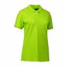 ARBEITS-POLO-SHIRT DAMEN | STRETCH 527 von ID / Farbe: lime / 95% BAUMWOLLE 5% ELASTHAN - | MEIN-KASACK.de | kasack | ka