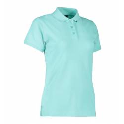 ARBEITS-POLO-SHIRT DAMEN | STRETCH 527 von ID / Farbe: mint / 95% BAUMWOLLE 5% ELASTHAN - | MEIN-KASACK.de | kasack | ka