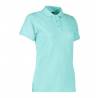 ARBEITS-POLO-SHIRT DAMEN | STRETCH 527 von ID / Farbe: mint / 95% BAUMWOLLE 5% ELASTHAN - | MEIN-KASACK.de | kasack | ka