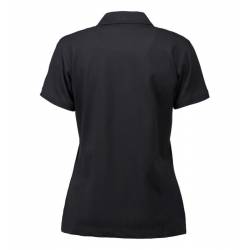 ARBEITS-POLO-SHIRT DAMEN | STRETCH 527 von ID / Farbe: schwarz / 95% BAUMWOLLE 5% ELASTHAN - | MEIN-KASACK.de | kasack |