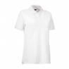 ARBEITS-POLO-SHIRT DAMEN | STRETCH 527 von ID / Farbe: weiß / 95% BAUMWOLLE 5% ELASTHAN - | MEIN-KASACK.de | kasack | ka