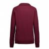 ARBEITSJACKE / FULL ZIPPER / SWEATJACKE DAMEN | 629 von ID / Farbe: bordeaux / 60% BAUMWOLLE 40% POLYESTER - | MEIN-KASA