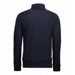 ARBEITSJACKE / FULL ZIPPER / SWEATJACKE HERREN | 628 von ID / Farbe: navy / 60% BAUMWOLLE 40% POLYESTER - | MEIN-KASACK.