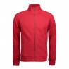 ARBEITSJACKE / FULL ZIPPER / SWEATJACKE HERREN | 628 von ID / Farbe: rot / 60% BAUMWOLLE 40% POLYESTER - | MEIN-KASACK.d