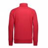 ARBEITSJACKE / FULL ZIPPER / SWEATJACKE HERREN | 628 von ID / Farbe: rot / 60% BAUMWOLLE 40% POLYESTER - | MEIN-KASACK.d