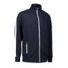 ARBEITSJACKE / FULL ZIPPER / SWEATJACKE HERREN| Kontrast 626 von ID / Farbe: navy / 75% BAUMWOLLE 15% POLYESTER 10% VISK