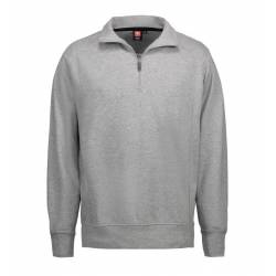 ARBEITS-SWEATSHIRT / ARBEITSPULLOVER HERREN | 603 von ID / Farbe: grau / 75% BAUMWOLLE 15% POLYESTER 10% VISKOSE - | MEI