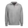 ARBEITS-SWEATSHIRT / ARBEITSPULLOVER HERREN | 603 von ID / Farbe: grau / 75% BAUMWOLLE 15% POLYESTER 10% VISKOSE - | MEI