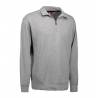 ARBEITS-SWEATSHIRT / ARBEITSPULLOVER HERREN | 603 von ID / Farbe: grau / 75% BAUMWOLLE 15% POLYESTER 10% VISKOSE - | MEI