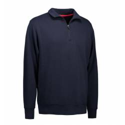 ARBEITS-SWEATSHIRT / ARBEITSPULLOVER HERREN | 603 von ID / Farbe: navy / 75% BAUMWOLLE 15% POLYESTER 10% VISKOSE - | MEI