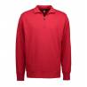 ARBEITS-SWEATSHIRT / ARBEITSPULLOVER HERREN | 603 von ID / Farbe: rot / 75% BAUMWOLLE 15% POLYESTER 10% VISKOSE - | MEIN