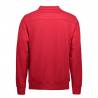 ARBEITS-SWEATSHIRT / ARBEITSPULLOVER HERREN | 603 von ID / Farbe: rot / 75% BAUMWOLLE 15% POLYESTER 10% VISKOSE - | MEIN