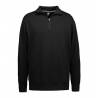 ARBEITS-SWEATSHIRT / ARBEITSPULLOVER HERREN | 603 von ID / Farbe: schwarz / 75% BAUMWOLLE 15% POLYESTER 10% VISKOSE - | 