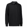 ARBEITS-SWEATSHIRT / ARBEITSPULLOVER HERREN | 603 von ID / Farbe: schwarz / 75% BAUMWOLLE 15% POLYESTER 10% VISKOSE - | 