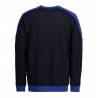 ARBEITS-SWEATSHIRT / ARBEITSPULLOVER HERREN | PRO Wear Kontrast 362 von ID / Farbe: navy / 60% BAUMWOLLE 40% POLYESTER -