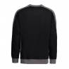 ARBEITS-SWEATSHIRT / ARBEITSPULLOVER HERREN | PRO Wear Kontrast 362 von ID / Farbe: schwarz / 60% BAUMWOLLE 40% POLYESTE