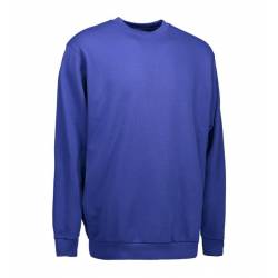 ARBEITS-SWEATSHIRT / ARBEITSPULLOVER HERREN | PRO Wear Classic 360 von ID / Farbe: königsblau/ 60% BAUMWOLLE 40% POLYEST