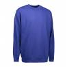 ARBEITS-SWEATSHIRT / ARBEITSPULLOVER HERREN | PRO Wear Classic 360 von ID / Farbe: königsblau/ 60% BAUMWOLLE 40% POLYEST