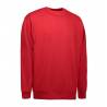 ARBEITS-SWEATSHIRT / ARBEITSPULLOVER HERREN | PRO Wear Classic 360 von ID / Farbe: rot / 60% BAUMWOLLE 40% POLYESTER - |