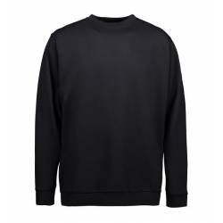 ARBEITS-SWEATSHIRT / ARBEITSPULLOVER HERREN | PRO Wear Classic 360 von ID / Farbe: schwarz / 60% BAUMWOLLE 40% POLYESTER