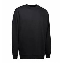 ARBEITS-SWEATSHIRT / ARBEITSPULLOVER HERREN | PRO Wear Classic 360 von ID / Farbe: schwarz / 60% BAUMWOLLE 40% POLYESTER