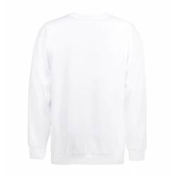 ARBEITS-SWEATSHIRT / ARBEITSPULLOVER HERREN | PRO Wear Classic 360 von ID / Farbe: weiß / 60% BAUMWOLLE 40% POLYESTER - 