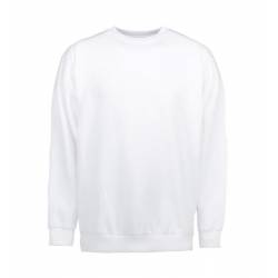 ARBEITS-SWEATSHIRT / ARBEITSPULLOVER HERREN | PRO Wear Classic 360 von ID / Farbe: weiß / 60% BAUMWOLLE 40% POLYESTER - 