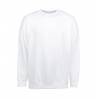 ARBEITS-SWEATSHIRT / ARBEITSPULLOVER HERREN | PRO Wear Classic 360 von ID / Farbe: weiß / 60% BAUMWOLLE 40% POLYESTER - 