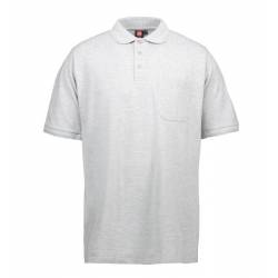 ARBEITS-POLO-SHIRT HERREN | 520 von ID / Farbe: grau / 50% BAUMWOLLE 50% POLYESTER - | MEIN-KASACK.de | kasack | kasacks