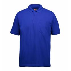 ARBEITS-POLO-SHIRT HERREN | 520 von ID / Farbe: königsblau / 50% BAUMWOLLE 50% POLYESTER - | MEIN-KASACK.de | kasack | k