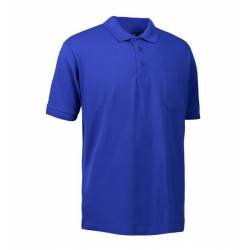 ARBEITS-POLO-SHIRT HERREN | 520 von ID / Farbe: königsblau / 50% BAUMWOLLE 50% POLYESTER - | MEIN-KASACK.de | kasack | k